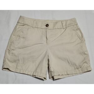 LOFT Washed Twill Curvy Shorts 6" Inseam Women’s Size 4